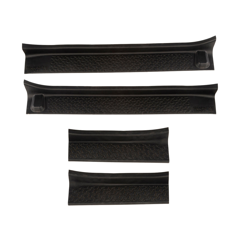 Rugged Ridge 2018-20 Jeep Wrangler JL / 2020 Jeep Gladiator All Terrain Door Entry Guard Kit Rugged Ridge Door Panels
