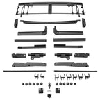 Rugged Ridge 2018+ Jeep Wrangler JLU 4 Dr Black Diamond Stitch Cloth Voyager Top (Tinted) Rugged Ridge Soft Tops