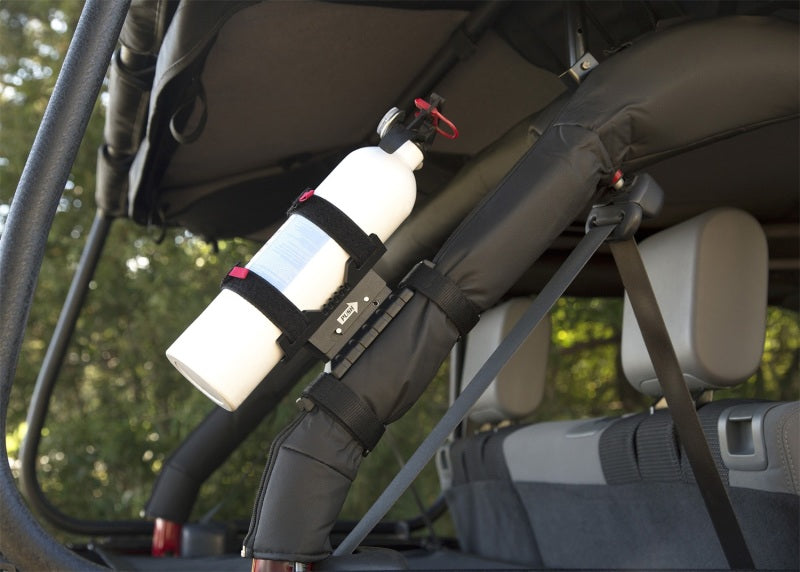 Rugged Ridge 76-20 Jeep Wrangler Elite Fire Extinguisher Holder Rugged Ridge Roll Cage Components