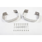 Rugged Ridge 76-95 Jeep CJ / Jeep Wrangler Stainless Steel Rear Bumperettes Rugged Ridge Bumpers - Steel