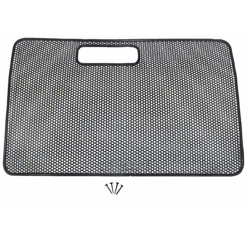 Rugged Ridge 97-06 Jeep Wrangler TJ Black Radiator Bug Shield Rugged Ridge Wind Deflectors