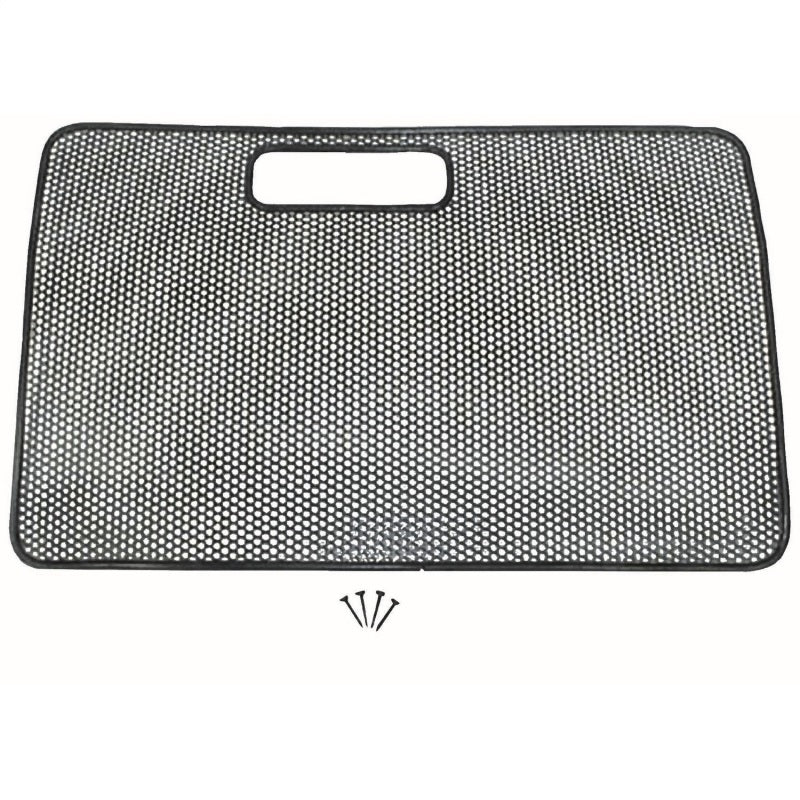 Rugged Ridge 97-06 Jeep Wrangler TJ Black Radiator Bug Shield Rugged Ridge Wind Deflectors
