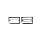Rugged Ridge 97-06 Jeep Wrangler TJ Stainless Steel Side Marker / Turn Signal Euro Guard Set