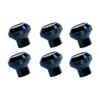 Rugged Ridge Billet Aluminum Dash Knob Set Black 76-86 Jeep CJ Rugged Ridge Dash & Interior Trim
