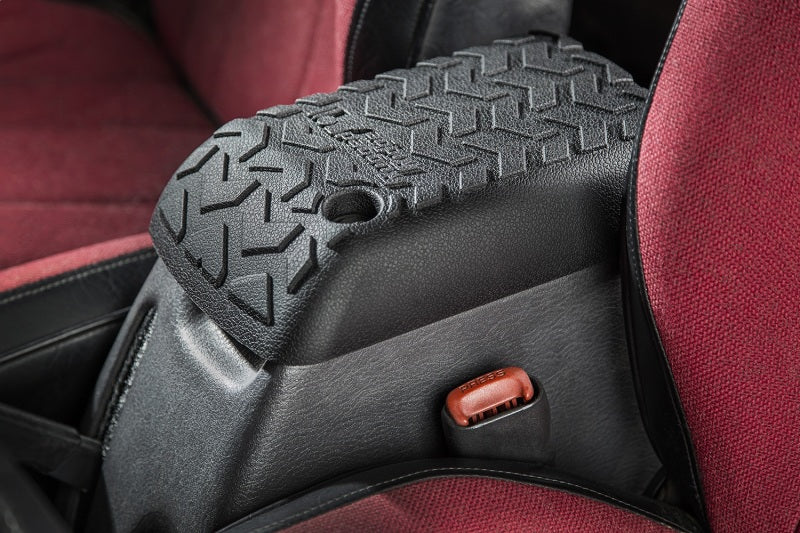 Rugged Ridge Center Console Cover Black 97-01 Jeep Wrangler TJ Rugged Ridge Interior Lighting