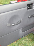 Rugged Ridge Door Pull Straps Black 97-06 Jeep Wrangler Rugged Ridge Hardware - Singles