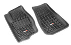 Rugged Ridge Floor Liner Front Black 2007-2012 Dodge / Jeep Caliber / 07-17 Compass / Patriot MK Rugged Ridge Floor Mats - Rubber
