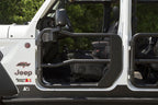 Rugged Ridge Fortis Front Tube Doors with Mirrors 18-20 Jeep Wrangler JL/JT Rugged Ridge Doors
