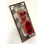Rugged Ridge Front Swaybar Bushing Kit Red 30.5mm 97-06 Jeep Wrangler Rugged Ridge Bushing Kits