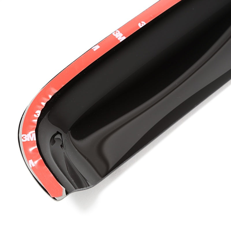 Rugged Ridge Front Window Visors Black 99-07 GM Pickup & SUV Rugged Ridge Wind Deflectors