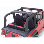 Rugged Ridge Full Roll Bar Cover Kit 92-95 Jeep Wrangler YJ Rugged Ridge Roll Cage Components