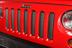 Rugged Ridge Grille Insert Satin Stainless 07-18 Jeep Wrangler Rugged Ridge Grilles