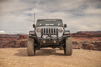 Rugged Ridge HD Bumper Full Width Front 07-18 Jeep Wrangler JK 18-20 Jeep Wrangler JL 2020 JT Rugged Ridge Bumpers - Steel