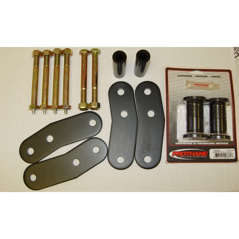 Rugged Ridge HD Rear Leaf Spring Shackles 1-In Lift 87-95 Jeep Wrangler YJ Rugged Ridge Shackle Kits