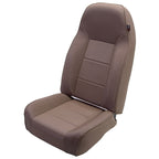 Rugged Ridge High-Back Front Seat Non-Recline Tan 76-02 CJ&Wrangl Rugged Ridge Seat Brackets & Frames