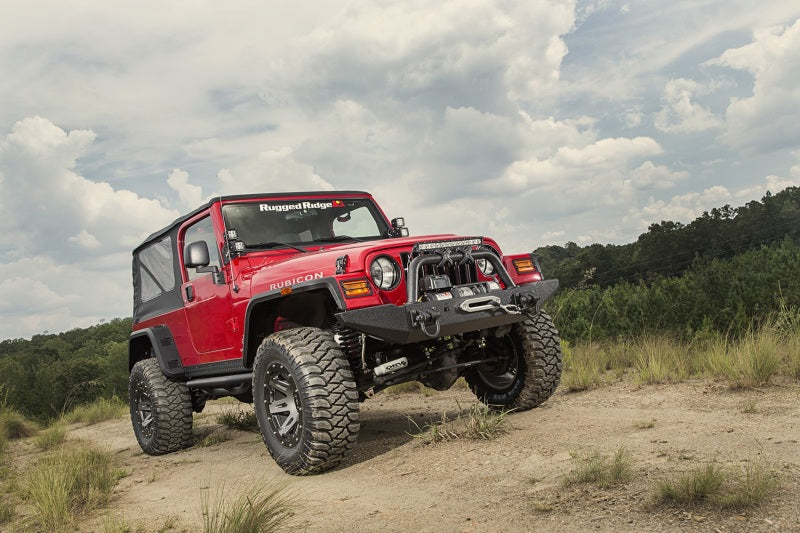 Rugged Ridge Hurricane Fender Flare Kit 97-06 Jeep Wrangler TJ Rugged Ridge Fender Flares