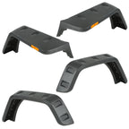 Rugged Ridge Hurricane Fender Flare Kit US Smooth 07-18 Jeep Wrangler JK Rugged Ridge Fender Flares