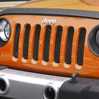 Rugged Ridge Mesh Grille Insert Black 07-18 Jeep Wrangler Rugged Ridge Grilles
