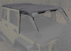 Rugged Ridge Montana Pocket Island Topper Black 10-18 JK 4 Door Rugged Ridge Soft Tops