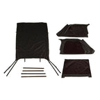 Rugged Ridge Montana Top Bowless Black Diamond 04-06 LJ Rugged Ridge Soft Tops