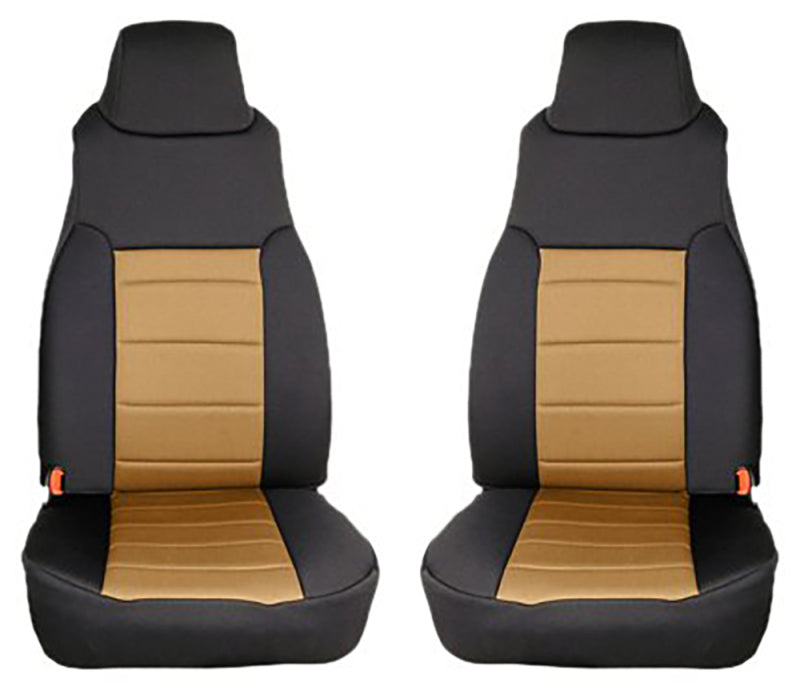Rugged Ridge Neoprene Front Seat Covers 97-02 Jeep Wrangler TJ Rugged Ridge Seats
