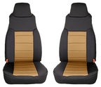 Rugged Ridge Neoprene Front Seat Covers 97-02 Jeep Wrangler TJ Rugged Ridge Seats