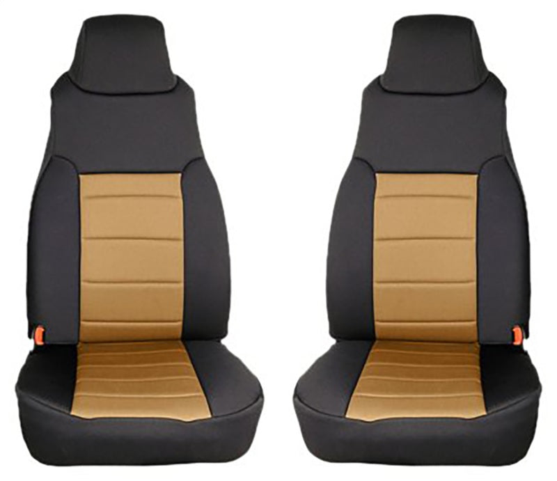 Rugged Ridge Neoprene Front Seat Covers 97-02 Jeep Wrangler TJ Rugged Ridge Seats