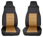Rugged Ridge Neoprene Front Seat Covers 97-02 Jeep Wrangler TJ Rugged Ridge Seats