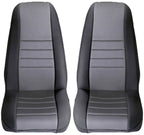 Rugged Ridge Neoprene Front Seat Covers 97-02 Jeep Wrangler TJ Rugged Ridge Seats