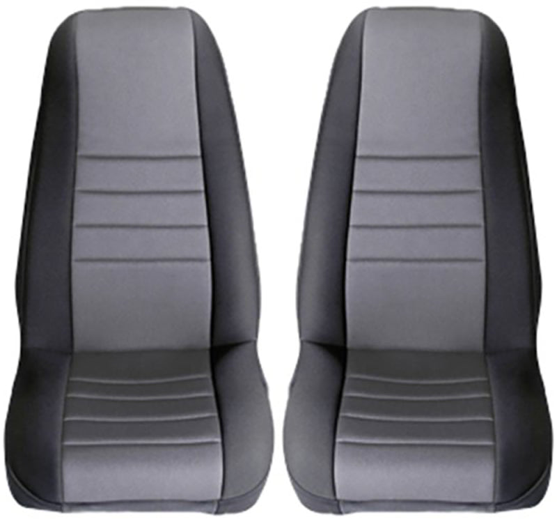 Rugged Ridge Neoprene Front Seat Covers 97-02 Jeep Wrangler TJ Rugged Ridge Seats