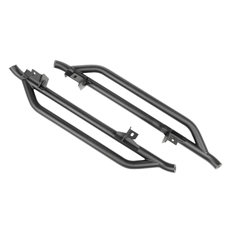 Rugged Ridge RRC Rocker Guards 18-20 Jeep Wrangler JL 2 Door Rugged Ridge Body Armor & Rock Rails