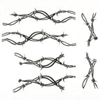 Rugged Ridge Side Decals Pair Barbed Wire 07-18 Jeep Wrangler Rugged Ridge Apparel