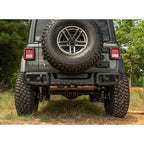 Rugged Ridge Spartacus Rear Bumper Black 18-20 Jeep Wrangler JL Rugged Ridge Bumpers - Steel