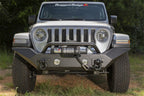 Rugged Ridge Spartan Front Bumper HCE W/Overrider 18-20 Jeep Wrangler JL/JT Rugged Ridge Bumpers - Steel