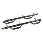 Rugged Ridge Spartan Nerf Bar Textured Black 18-20 Jeep Wrangler JL 4 Door Rugged Ridge Nerf Bars