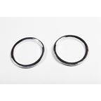Rugged Ridge Turn Signal Bezel Trim Chrome 07-18 Jeep Wrangler JK Rugged Ridge Light Mounts
