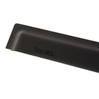 Rugged Ridge Window Visors Matte Black 18-20 Jeep Wrangler JLU/JT Rugged Ridge Wind Deflectors