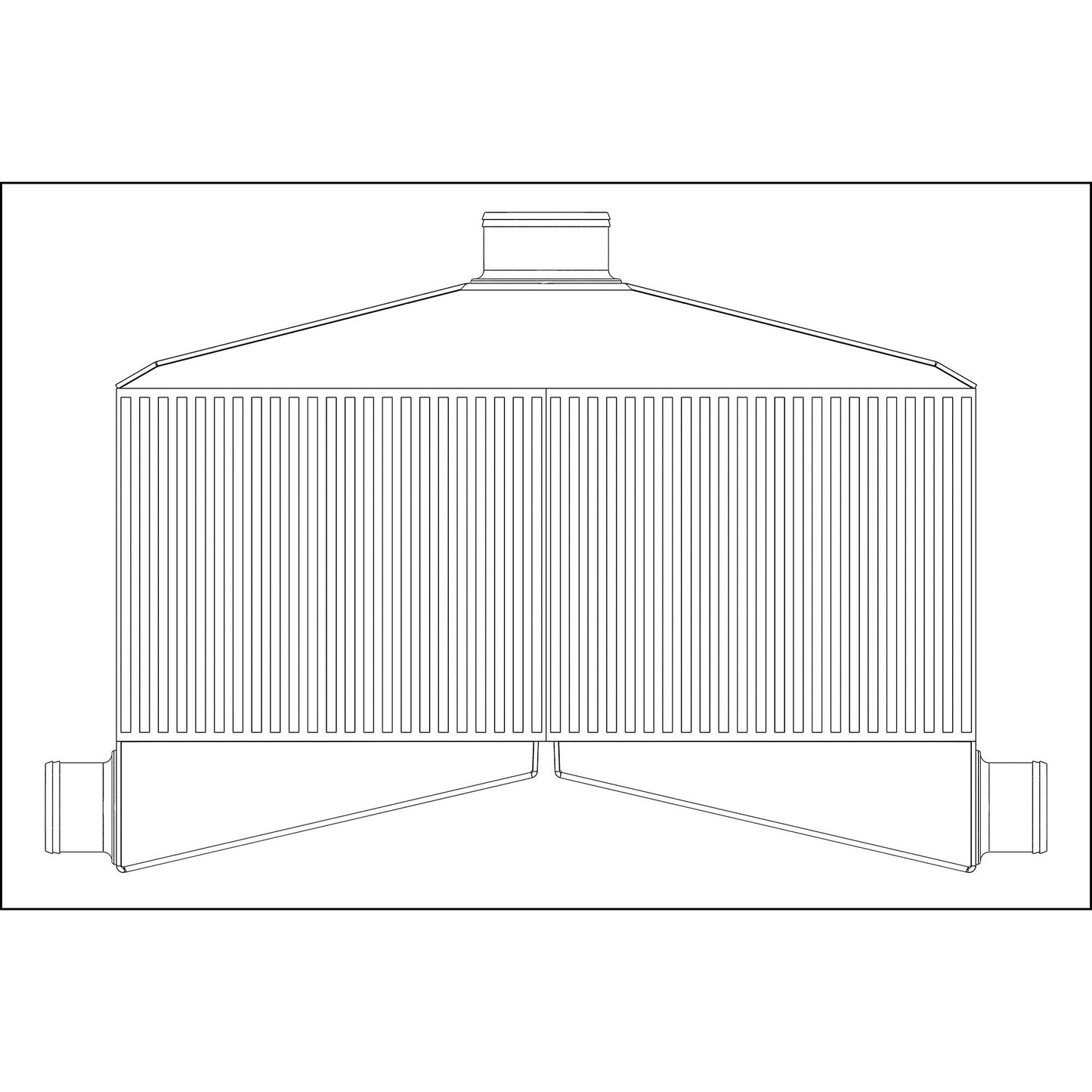 Shearer Fabrications C6 Corvette Pro Series, TT, 1200hp Shearer Fabrications Intercooler