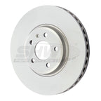 SHW 09-11 Audi A4 2.0L Front Smooth Monobloc Brake Rotor SHW Performance Brake Rotors - OE
