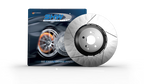 SHW 11-15 Mercedes-Benz C63 AMG 6.3L Front Drilled-Slotted Lightweight Brake Rotor SHW Performance Brake Rotors - Slot & Drilled