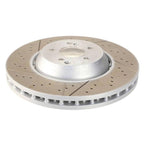 SHW 11-15 Mercedes-Benz C63 AMG 6.3L Front Drilled-Slotted Lightweight Brake Rotor SHW Performance Brake Rotors - Slot & Drilled