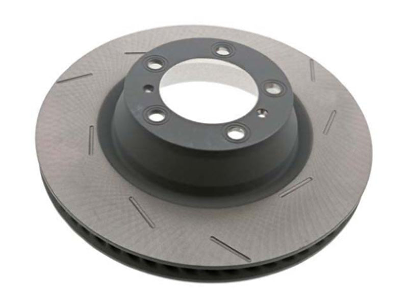 SHW 11-16 Porsche Panamera 4 3.6L w/o Ceramic Brakes Left Front Slotted Monobloc Brake Rotor SHW Performance Brake Rotors - Slotted