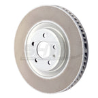 SHW 15-18 Porsche Macan S 3.0L w/o Ceramic Brakes Left Front Smooth Monobloc Brake Rotor SHW Performance Brake Rotors - OE