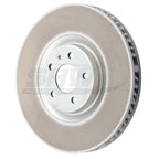 SHW 19-21 Porsche Macan S 3.0L Left Front Smooth Monobloc Brake Rotor SHW Performance Brake Rotors - OE