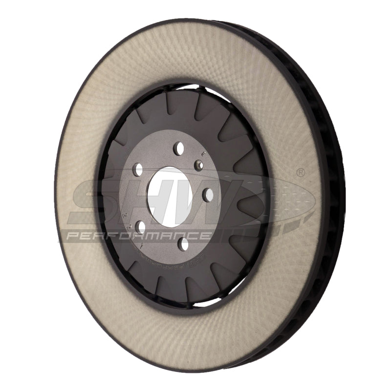 SHW 20-22 Audi S6 Premium Plus Front Smooth Lightweight Brake Rotor SHW Performance Brake Rotors - OE