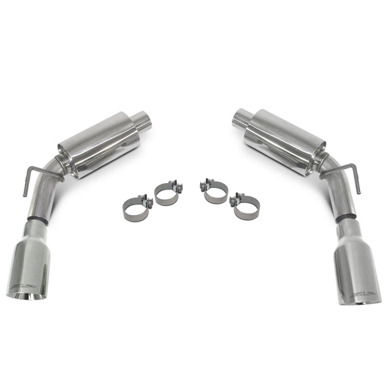 SLP 2010-2015 Chevrolet Camaro 6.2L LoudMouth II Axle-Back Exhaust w/ 4in Tips SLP Axle Back
