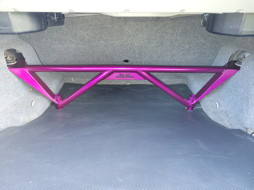 SLR Speed BMW E36 Rear Floor Subframe to Shock Tower Brace