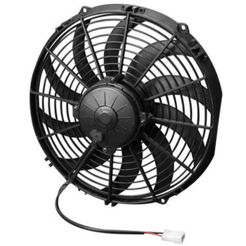 SPAL 1381 CFM 12in High Performance Fan - Push / Curved (VA10-AP70/LL-61S) SPAL Fans & Shrouds