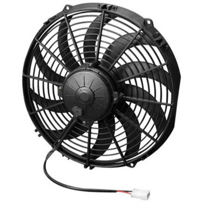 SPAL 1451 CFM 12in High Performance Fan - Pull / Curved (VA10-AP70/LL-61A) SPAL Fans & Shrouds