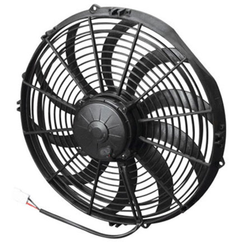 SPAL 1840 CFM 14in High Performance Fan - Push / Curved (VA08-AP71/LL-53S) SPAL Fans & Shrouds